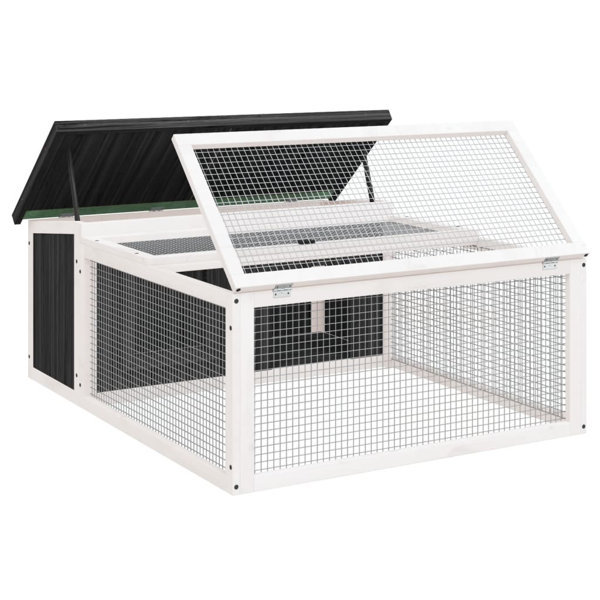 Archie & Oscar Nestor Weather Resistant Rabbit Hutch Wayfair.co.uk
